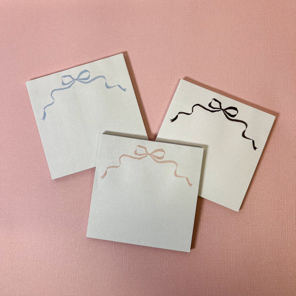 Bow Sticky Notes