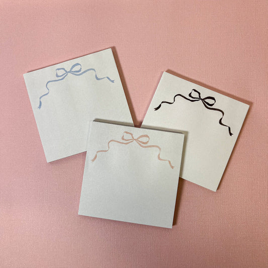 Bow Sticky Notes