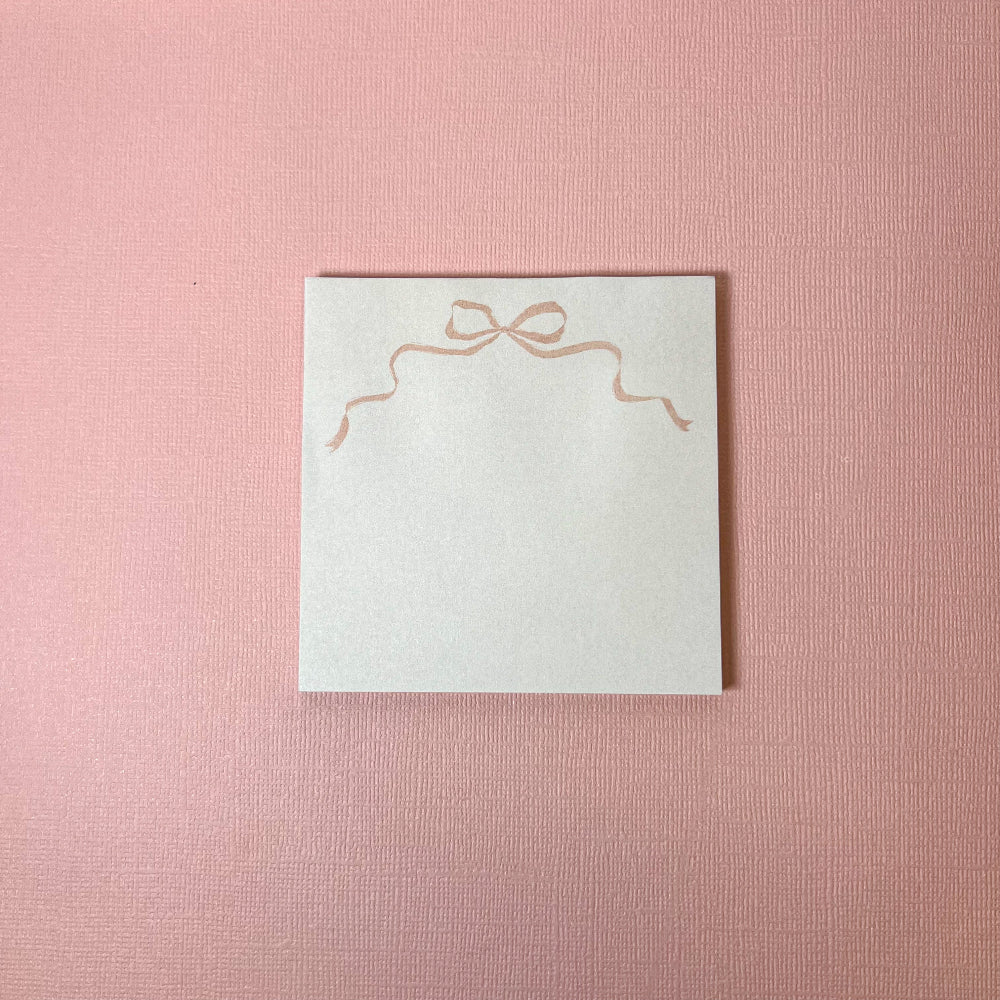 Bow Sticky Notes