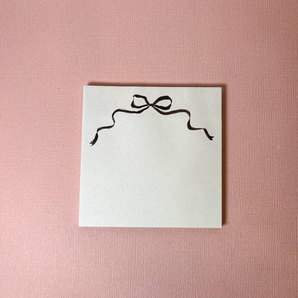 Bow Sticky Notes