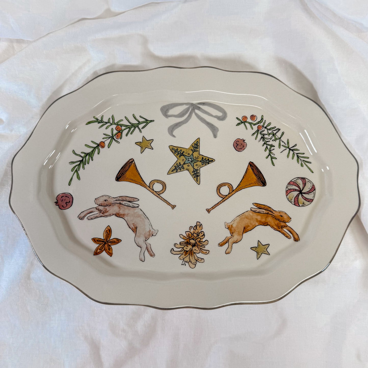 Lucky Christmas Platter