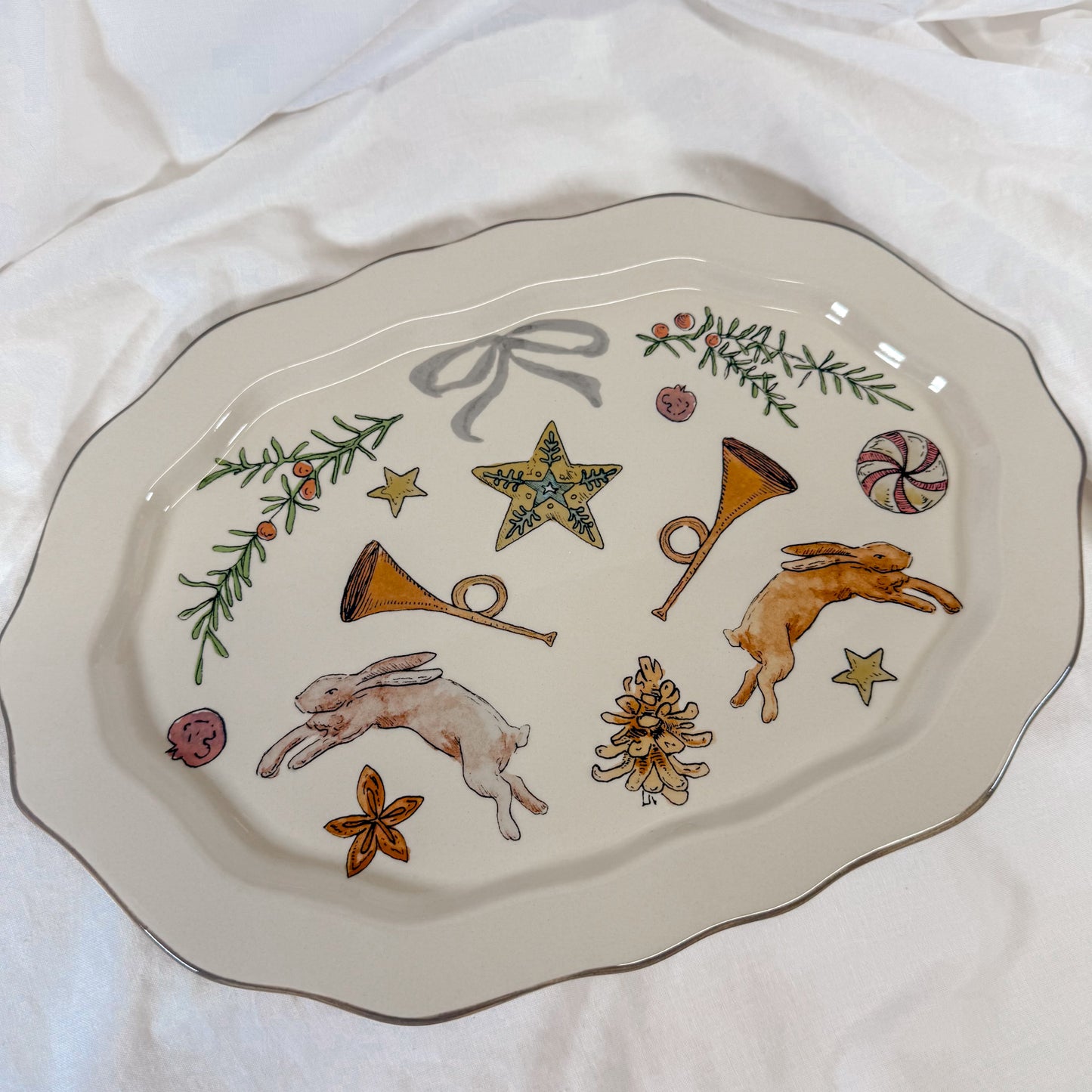 Lucky Christmas Platter