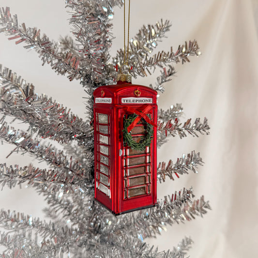 Telephone Booth Ornament