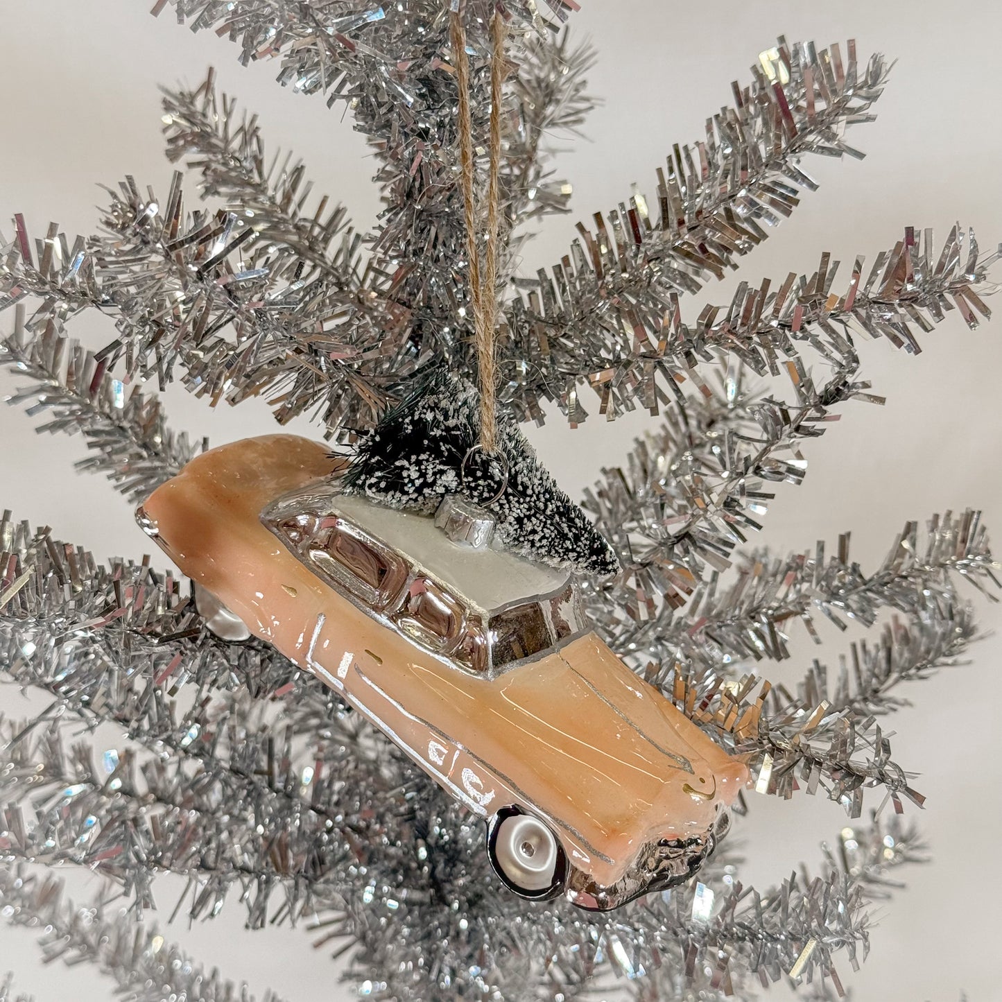 Vintage Car Holiday Ornament