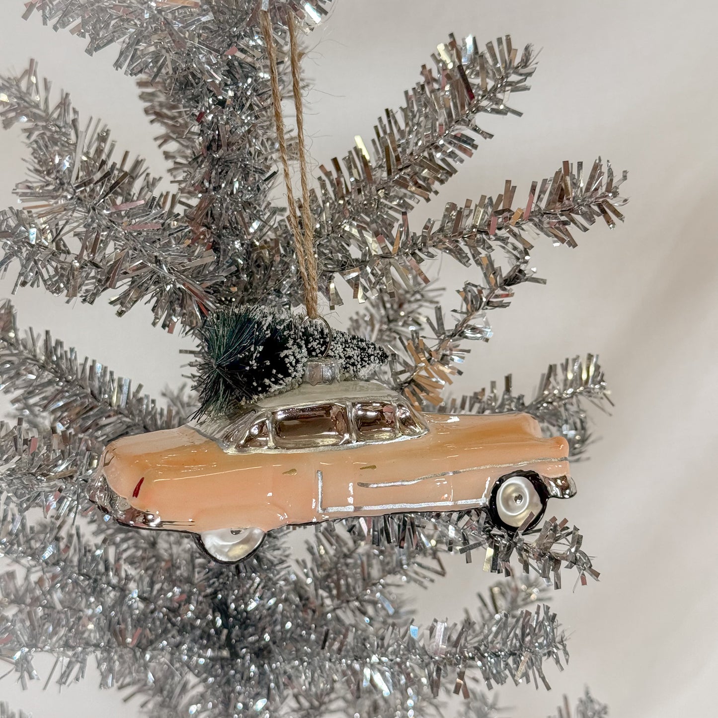 Vintage Car Holiday Ornament