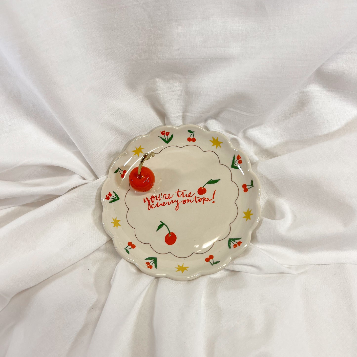 Cherry On Top Trinket Tray