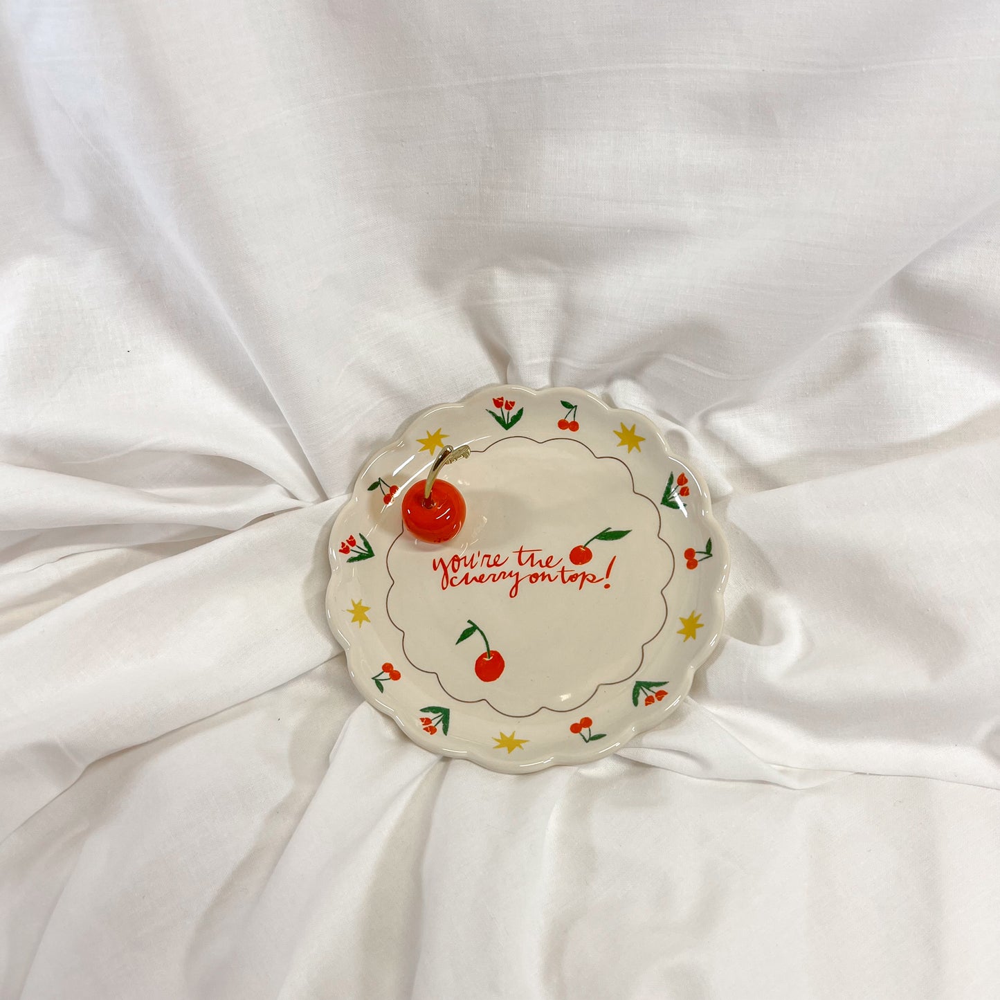 Cherry On Top Trinket Tray