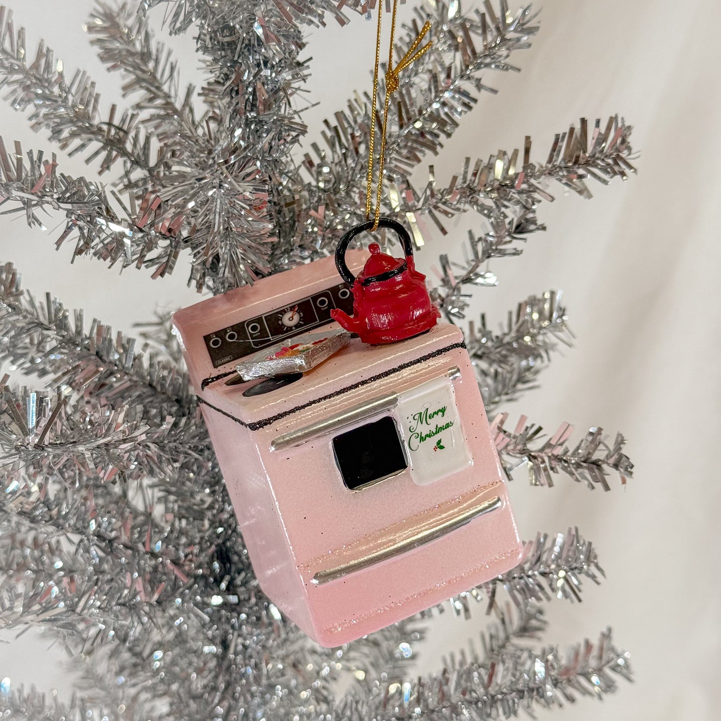 Vintage Oven Christmas Ornament