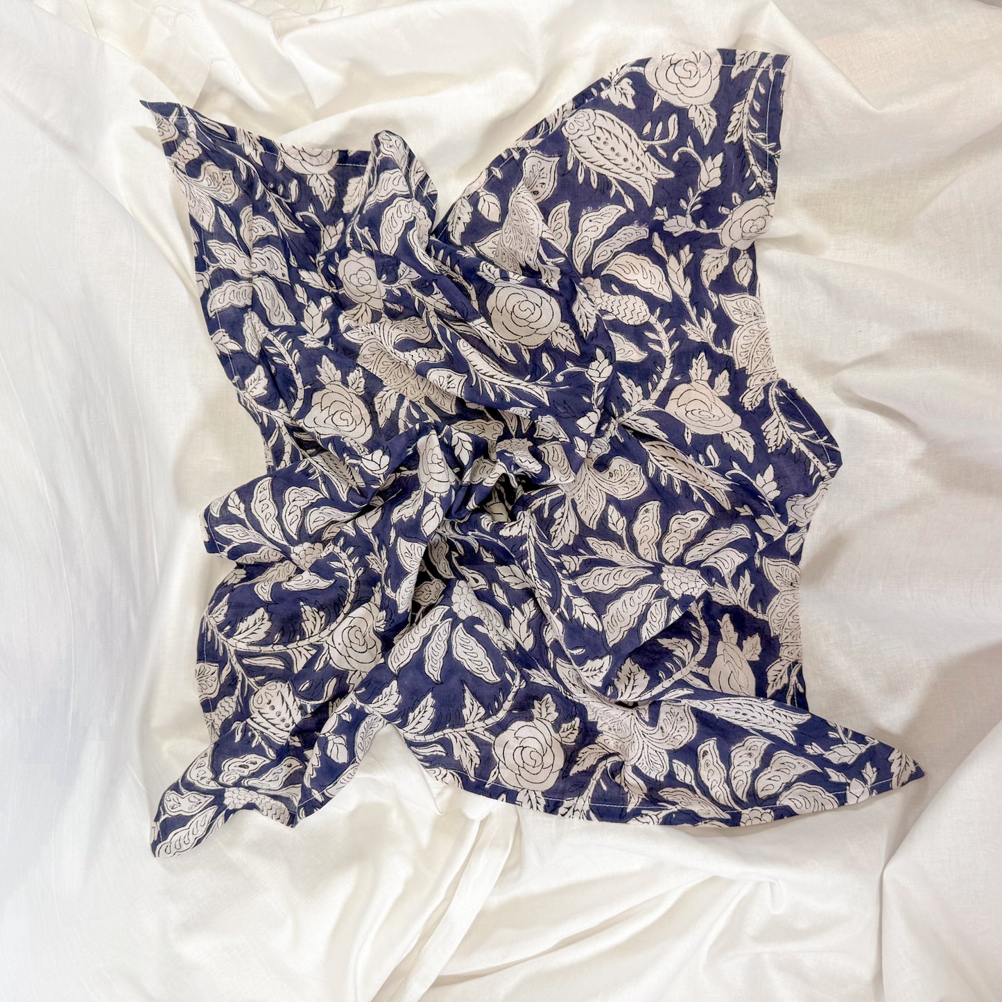 Floral Square Scarf
