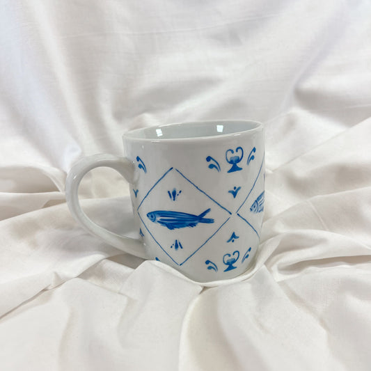Fish Print Mug