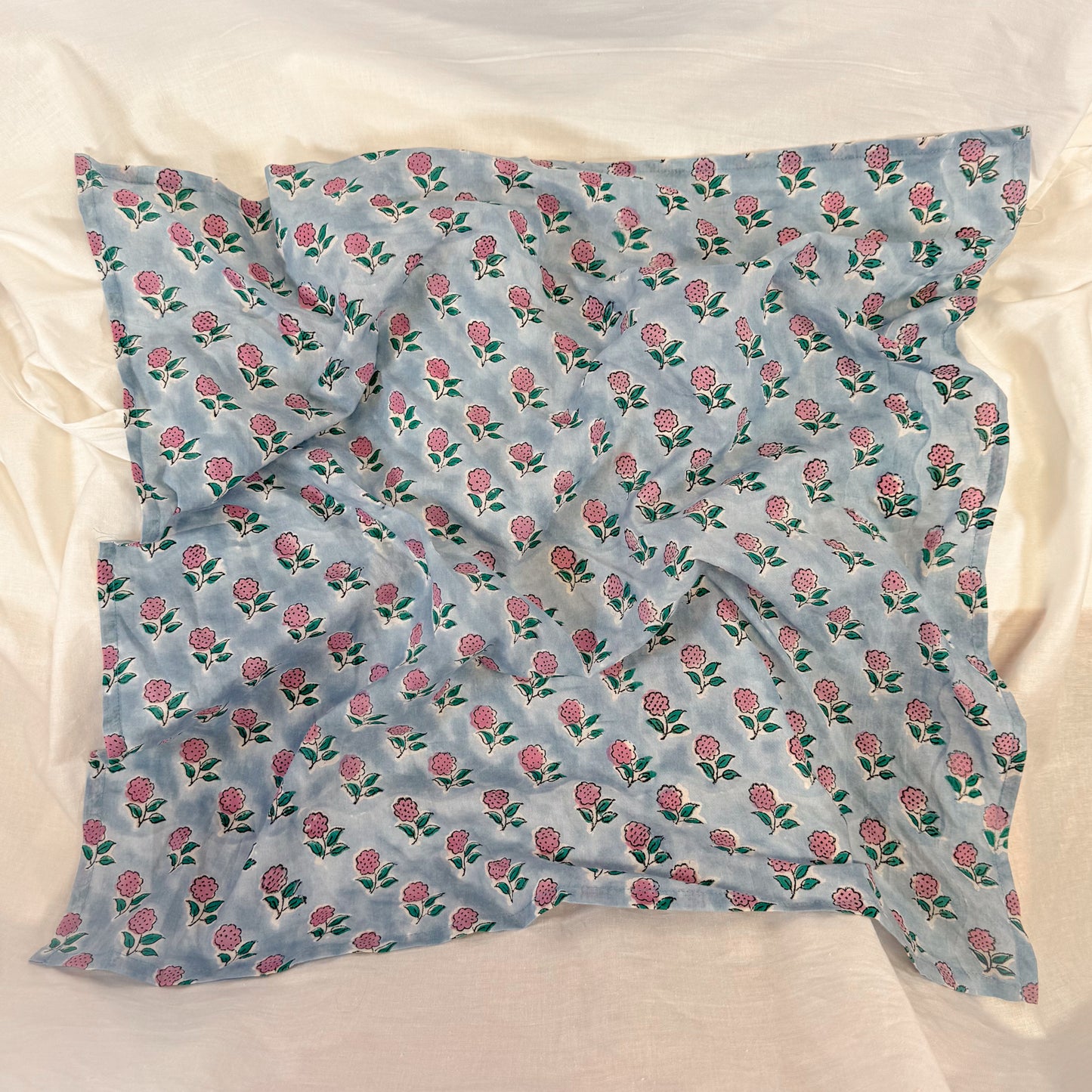 Floral Square Scarf