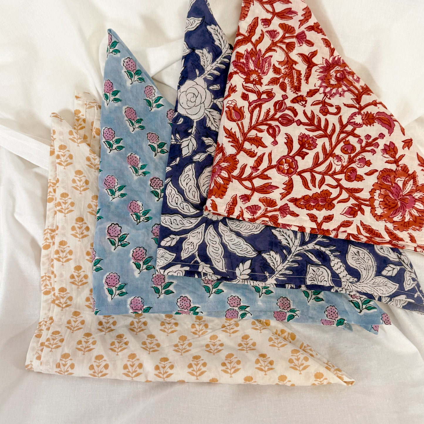 Floral Square Scarf