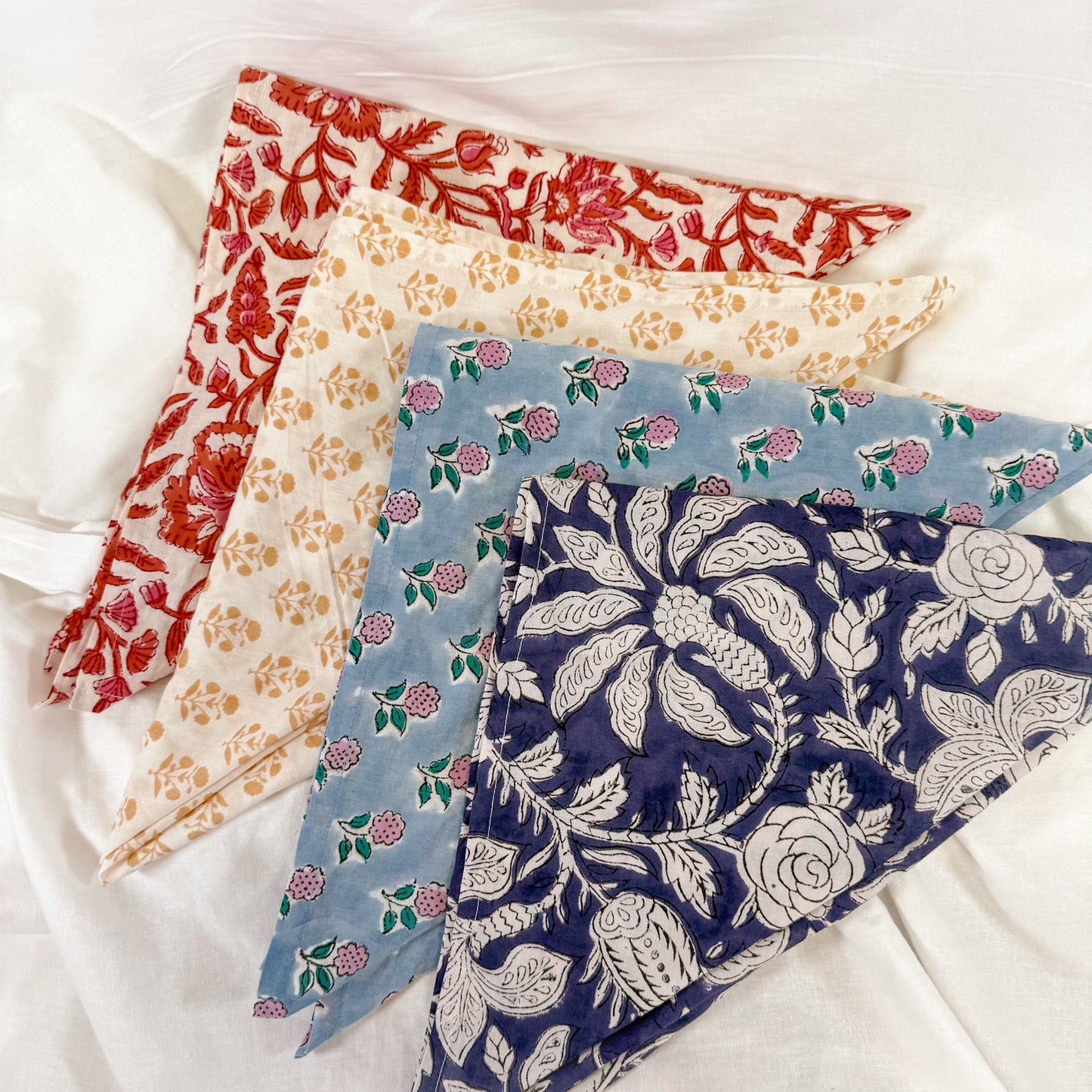 Floral Square Scarf