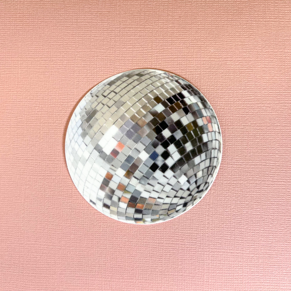 Disco Ball Vinyl Sticker