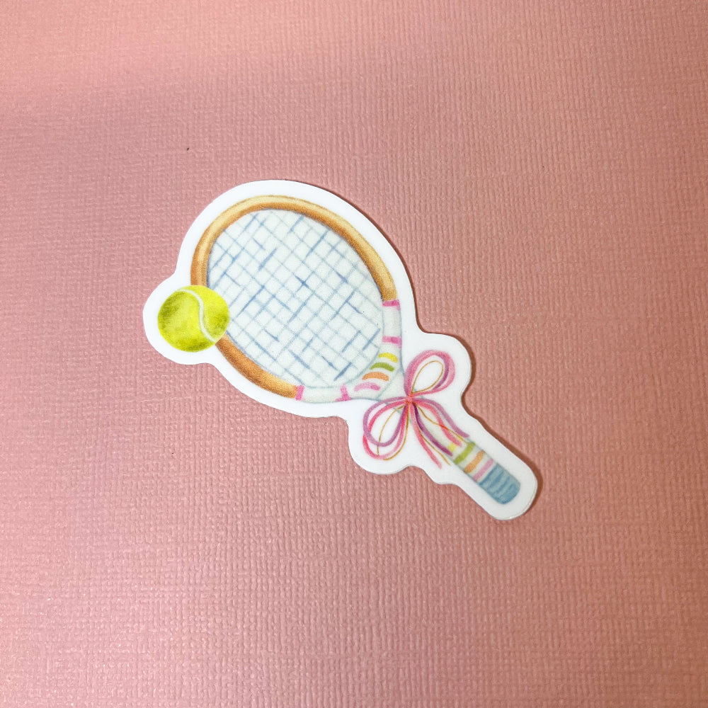 Vintage Tennis Vinyl Sticker