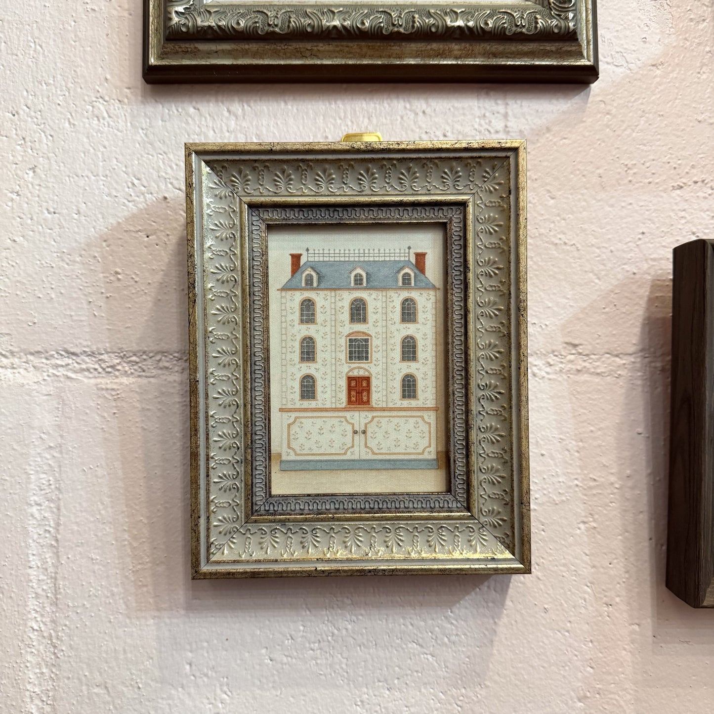 Vintage Doll House Framed Wall Art
