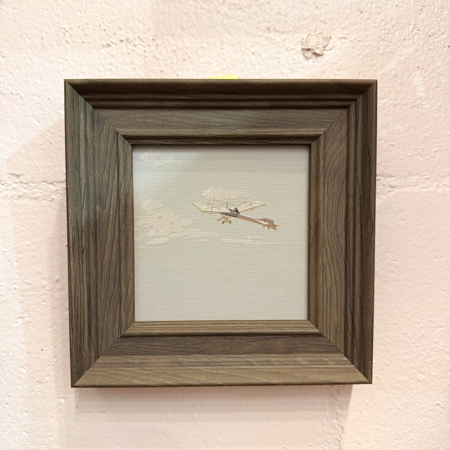 Vintage Airplane Framed Wall Art