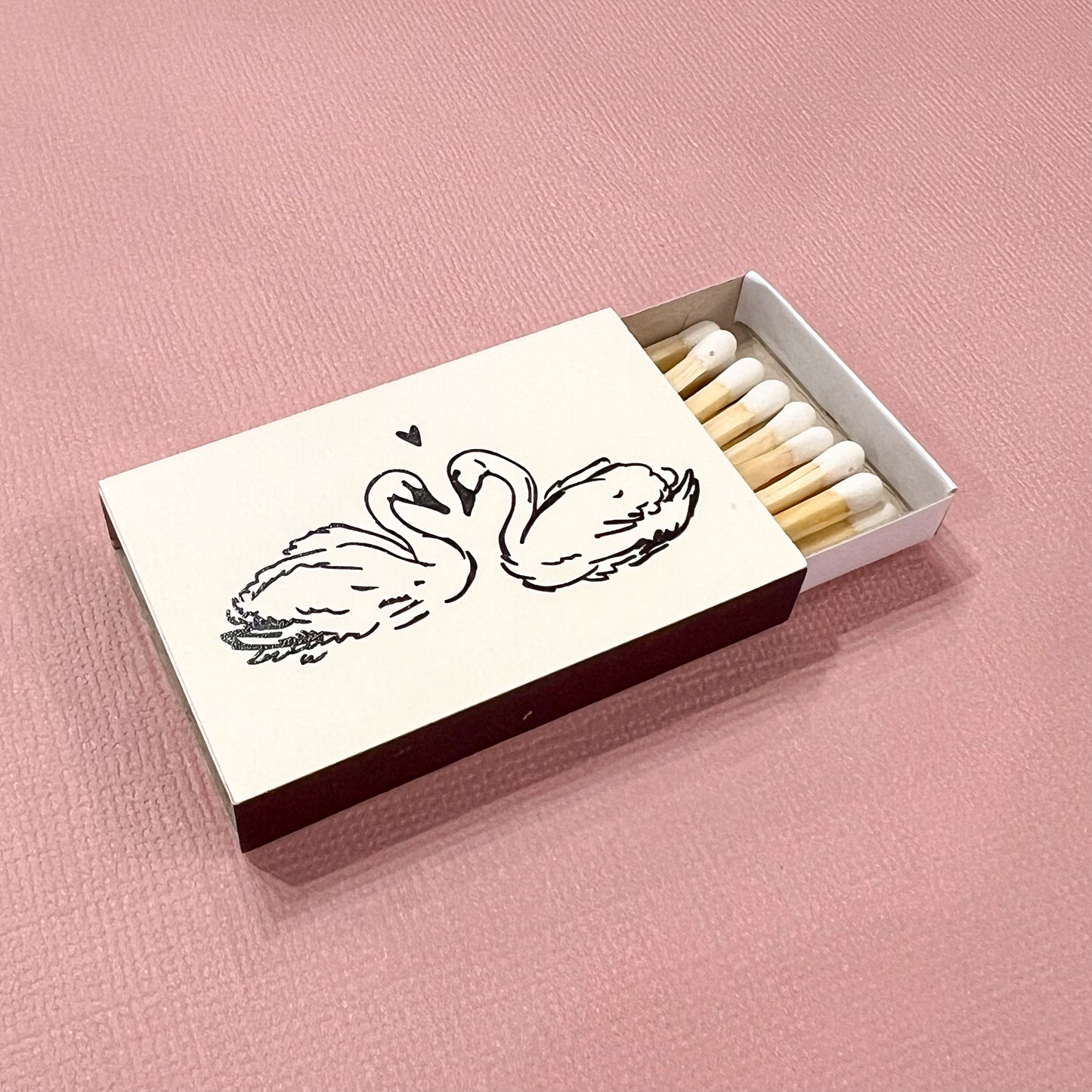 Swan Matchbox
