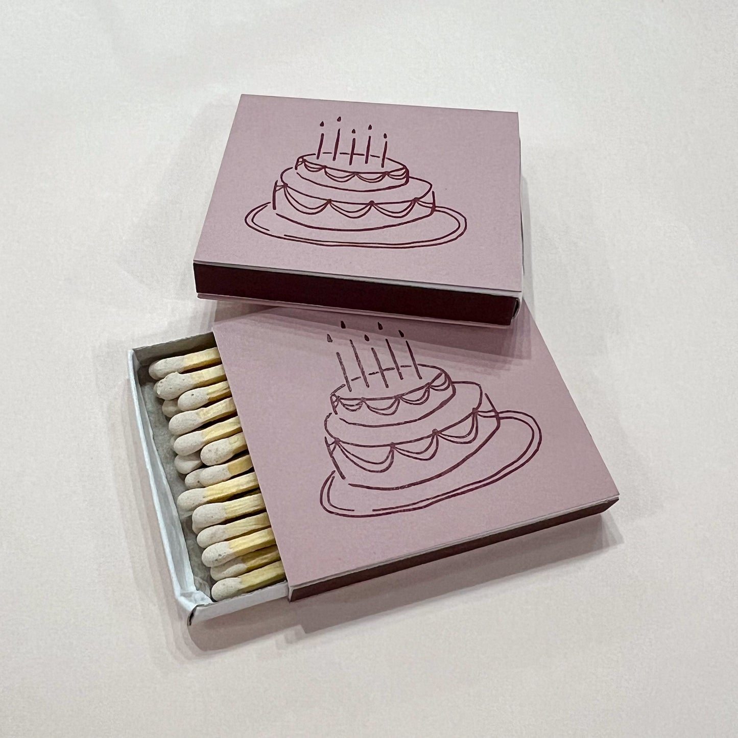 Birthday Cake Matchbox