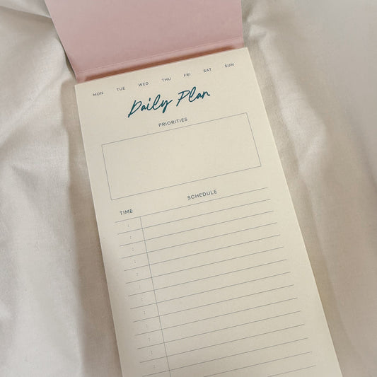 The Daily Plan Swan Notepad