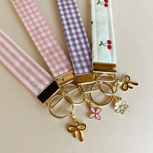 Summer Charm Wristlet Keychain
