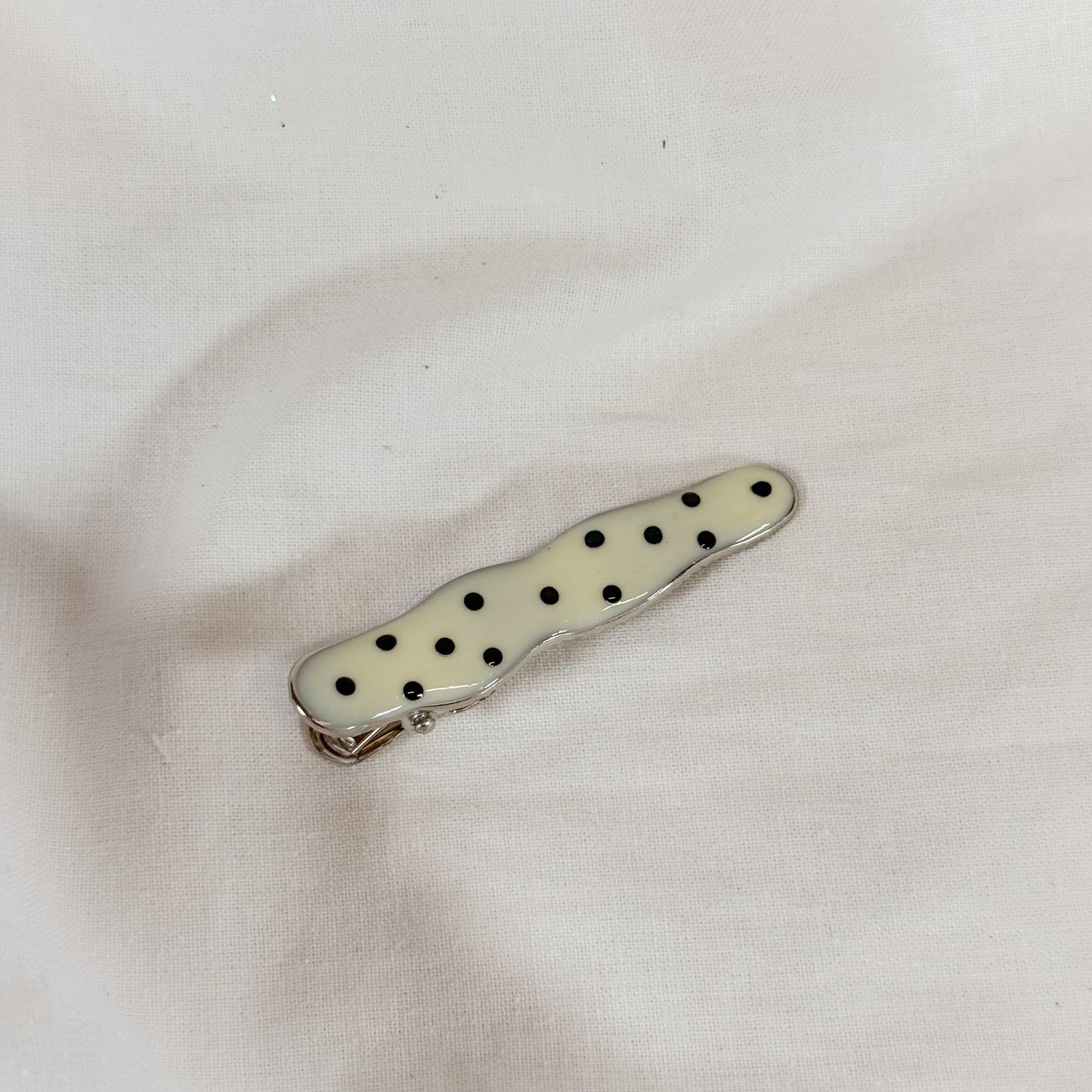 Abstract Polka Dot Hair Clip