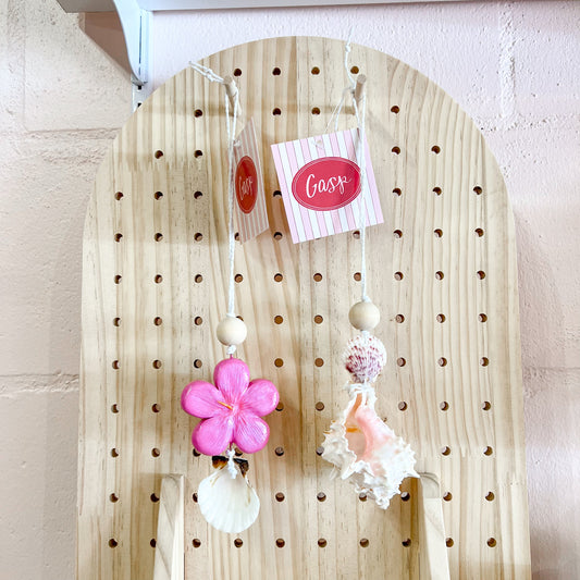 Seashell Car Mirror Hanging