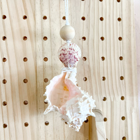 Seashell Car Mirror Hanging