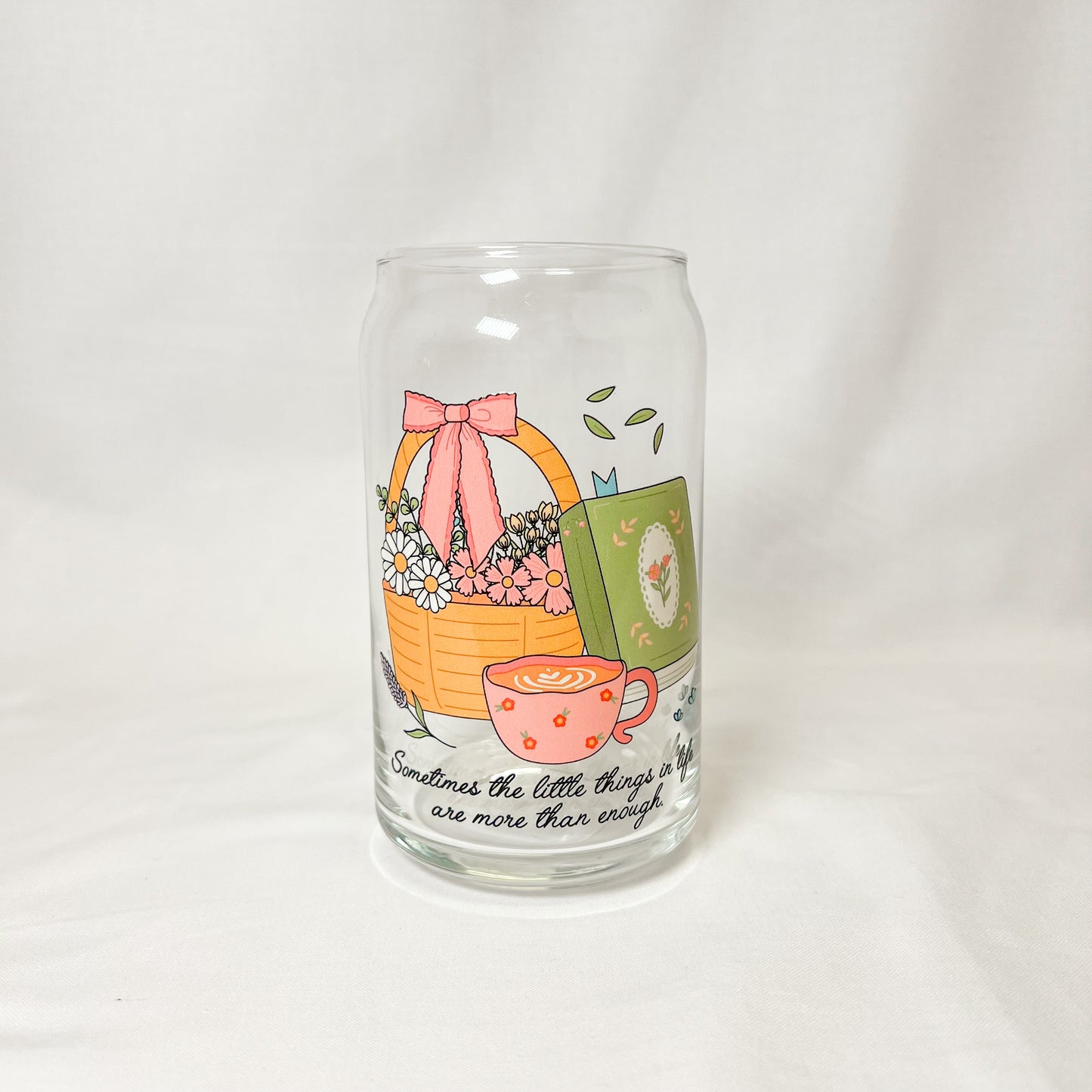 The Little Things In Life Glass Cup