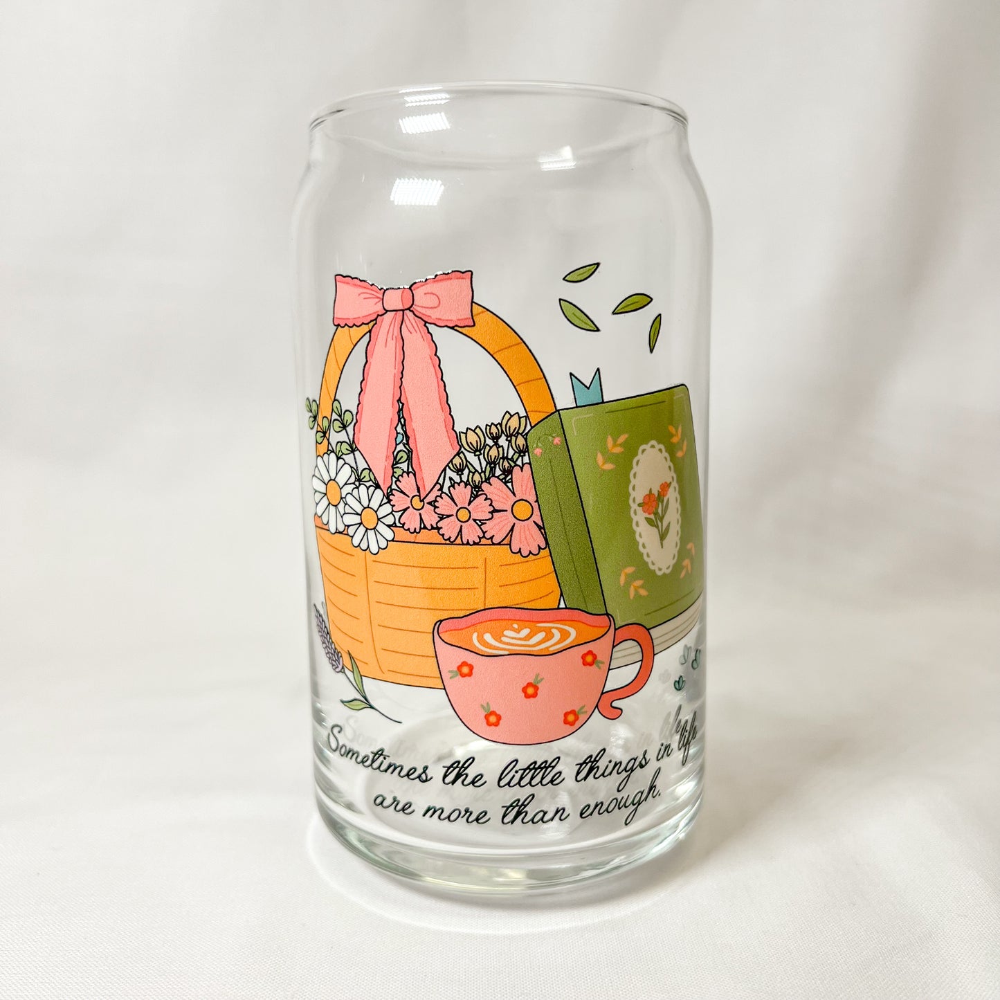 The Little Things In Life Glass Cup