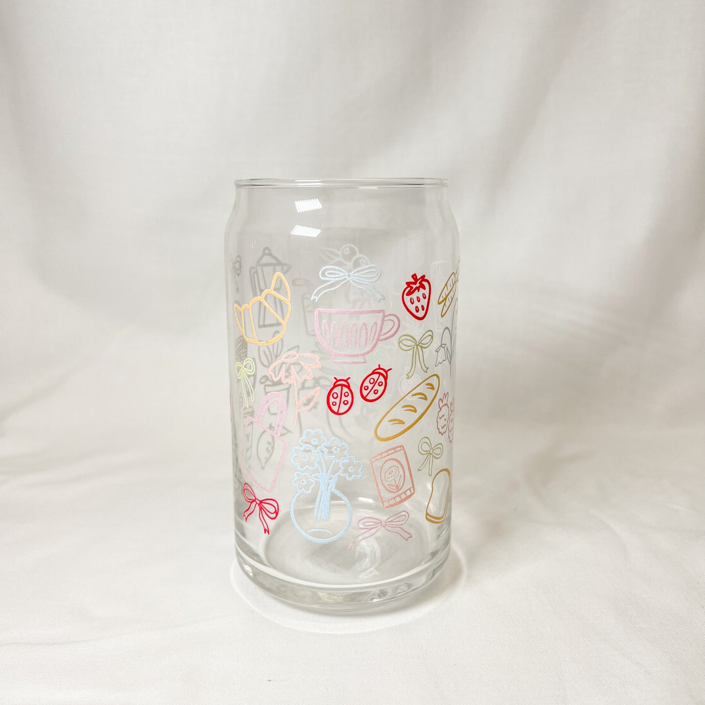 Farmers Market Glass Cup