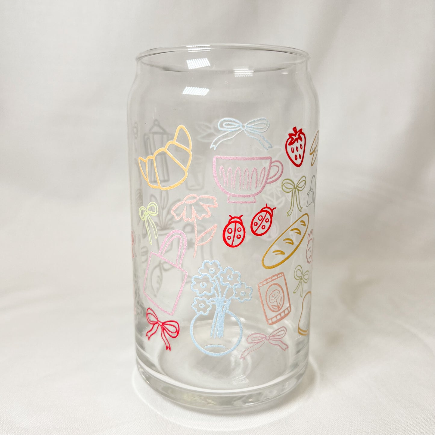 Farmers Market Glass Cup
