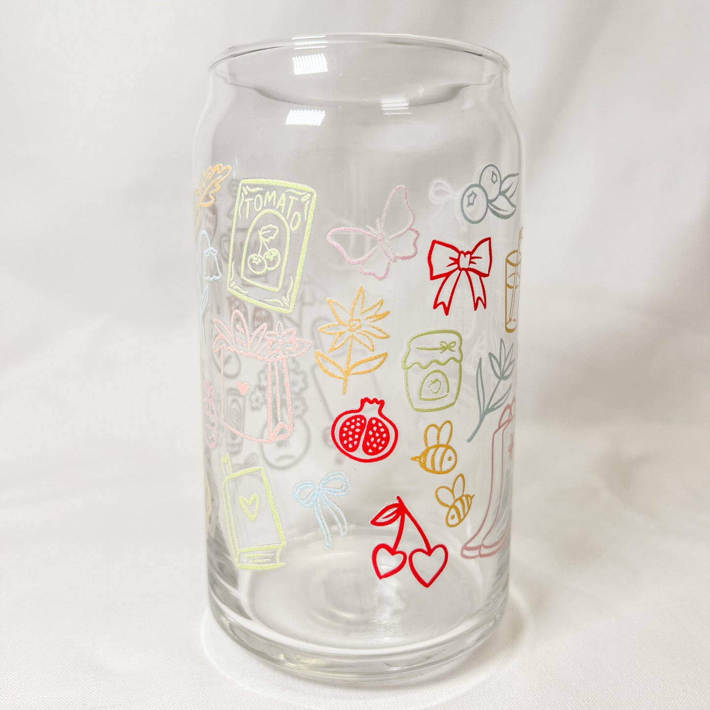 Farmers Market Glass Cup