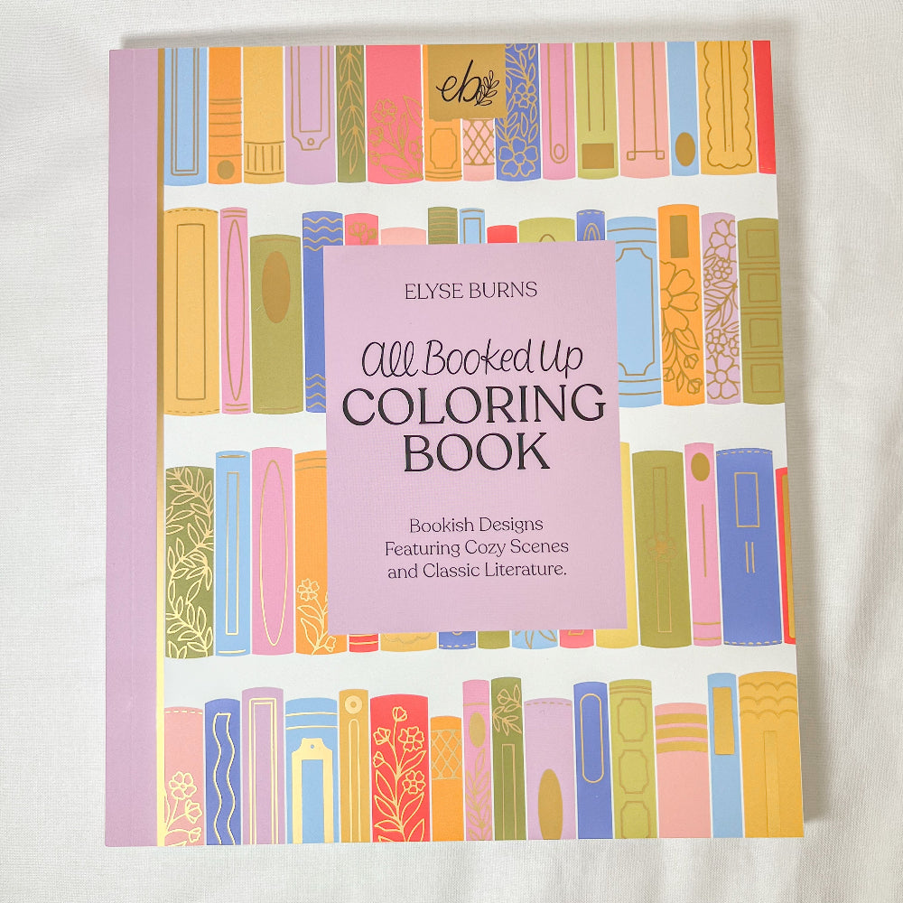 All Booked Up Coloring Book