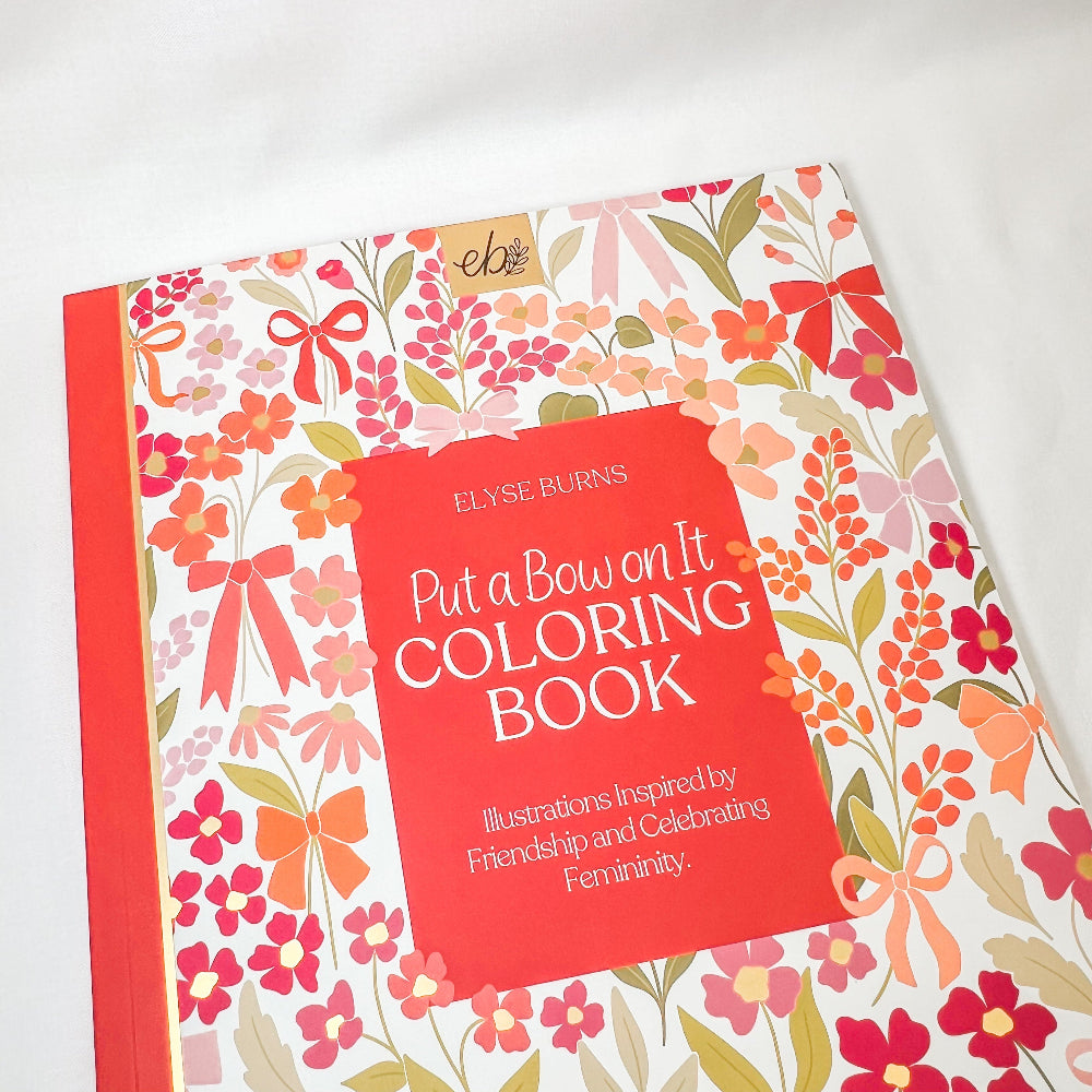 Put A Bow On It Coloring Book