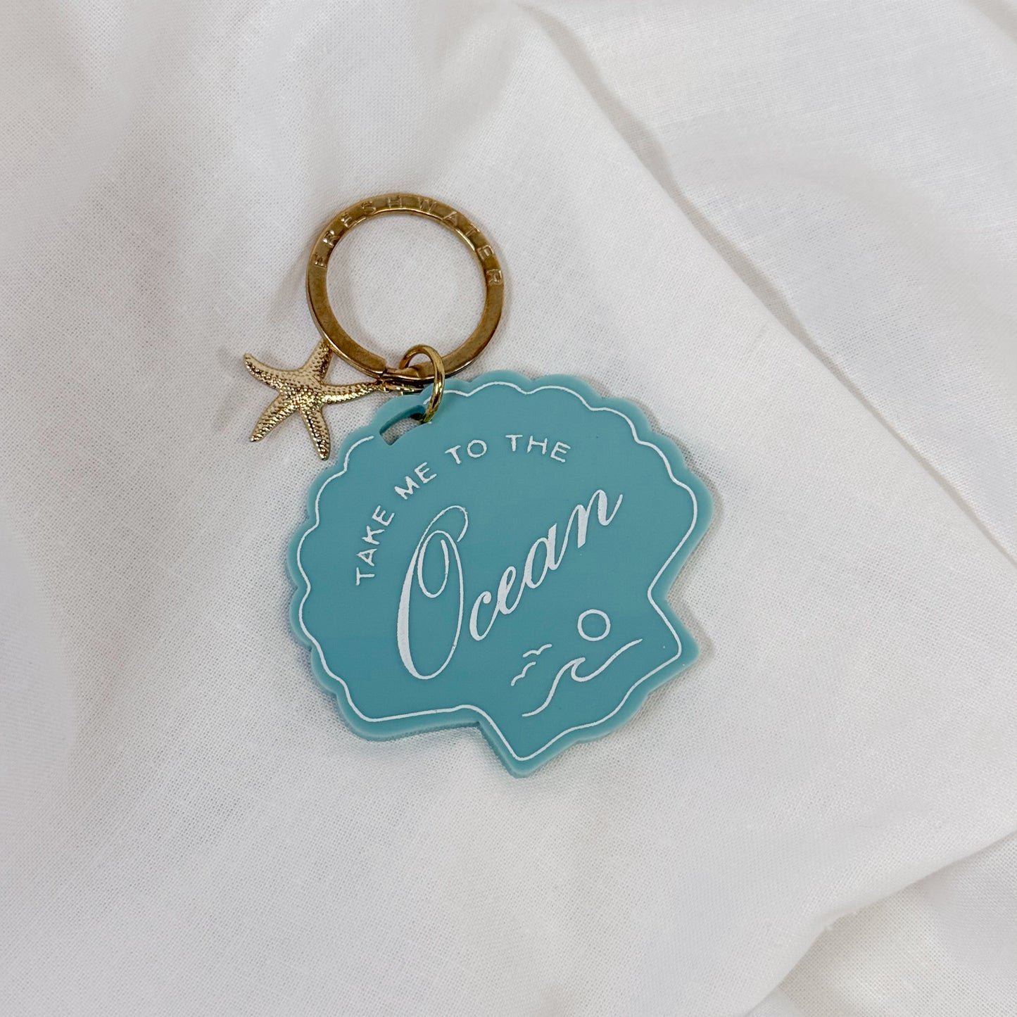 Take Me To The Ocean Keychain