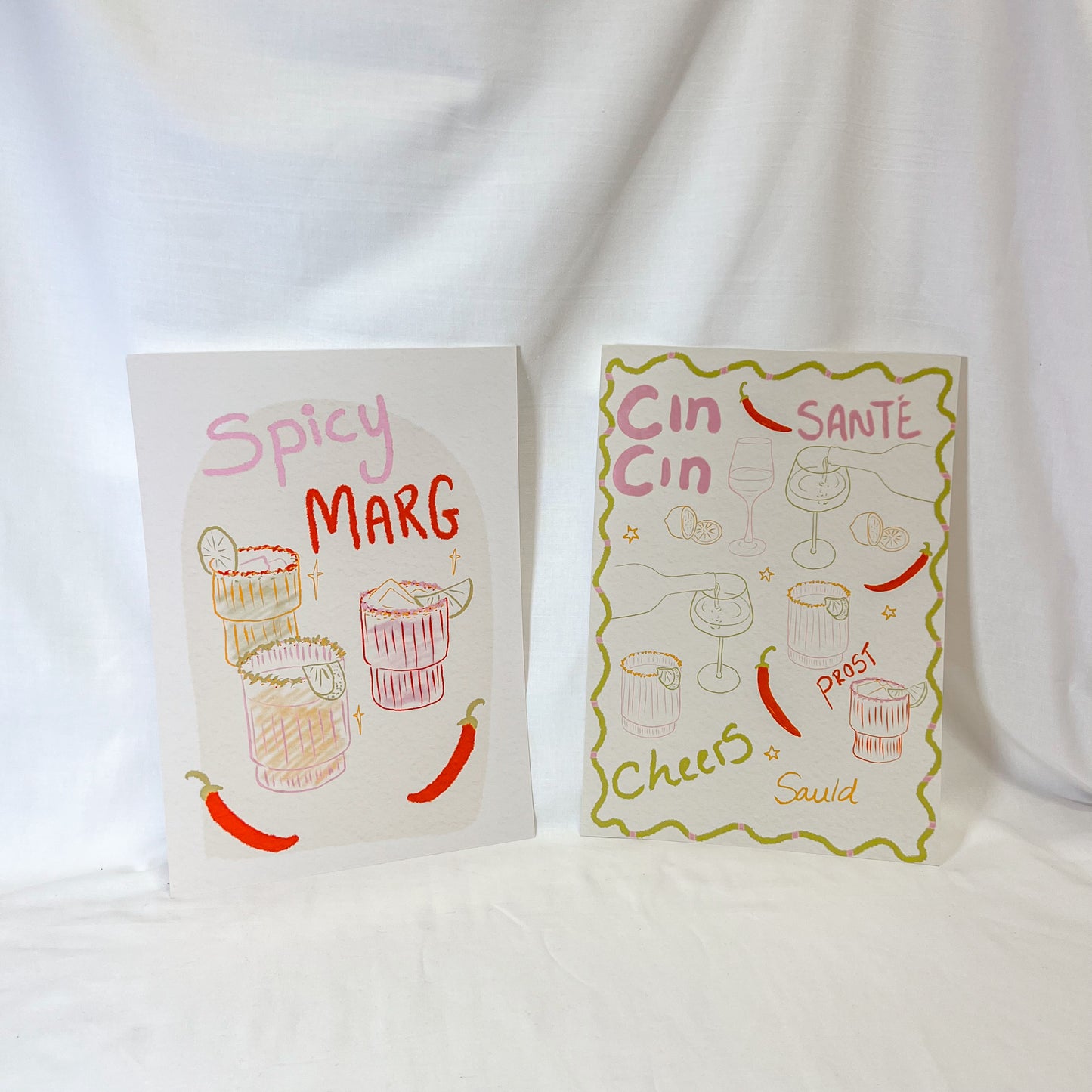 Spicy Marg Wall Art Print