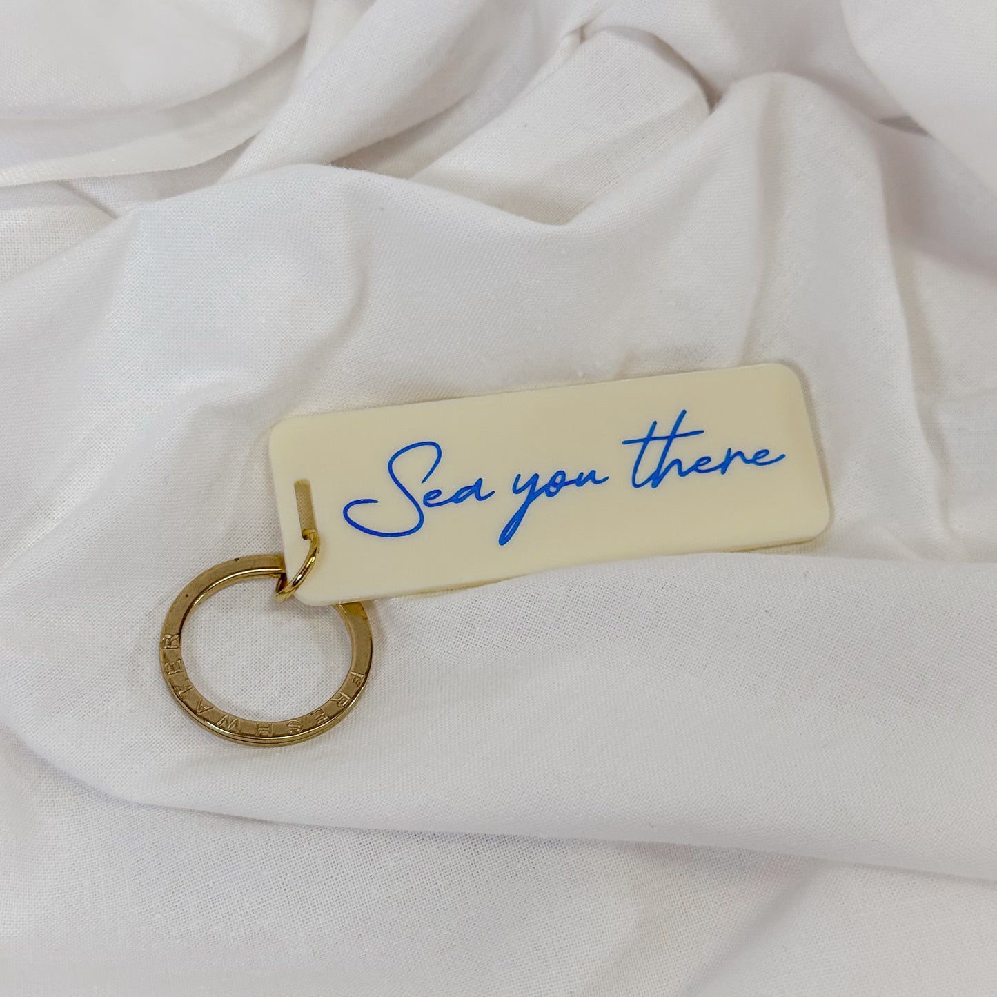 Sea You There Keychain