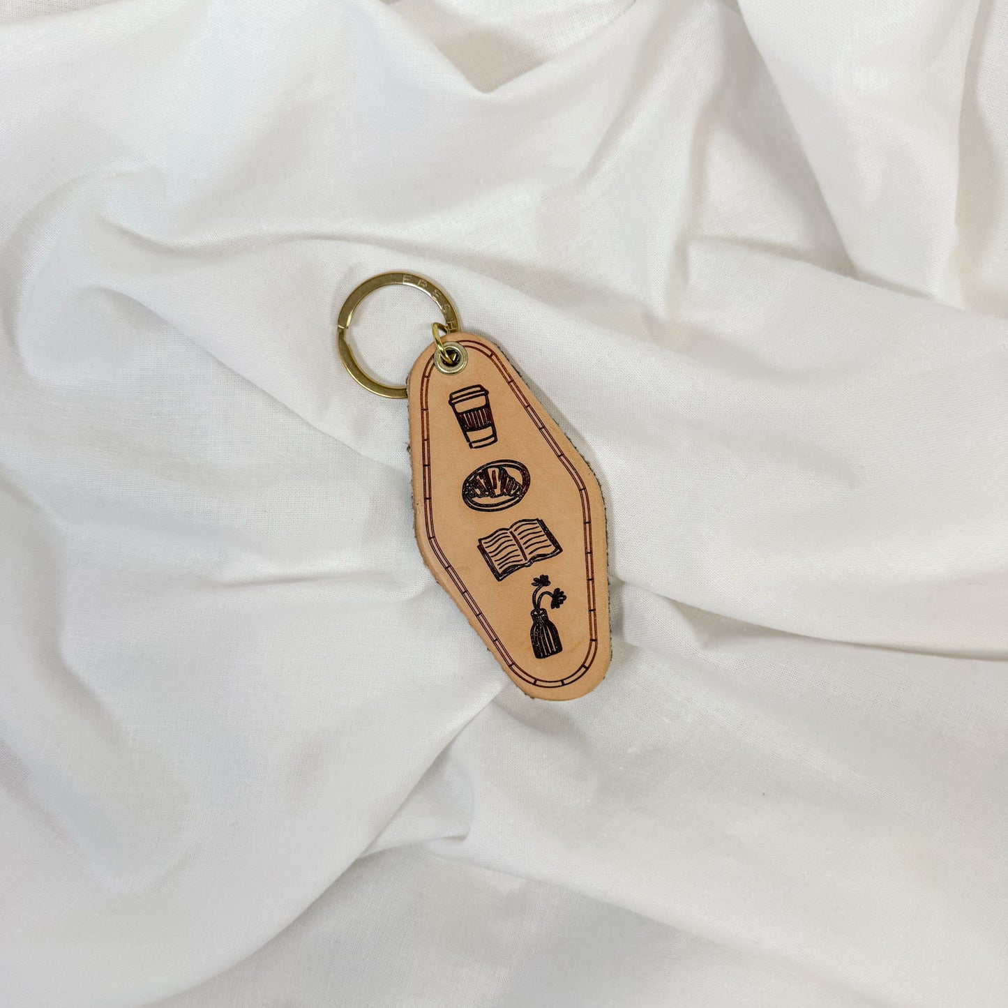 Morning Icons Keychain