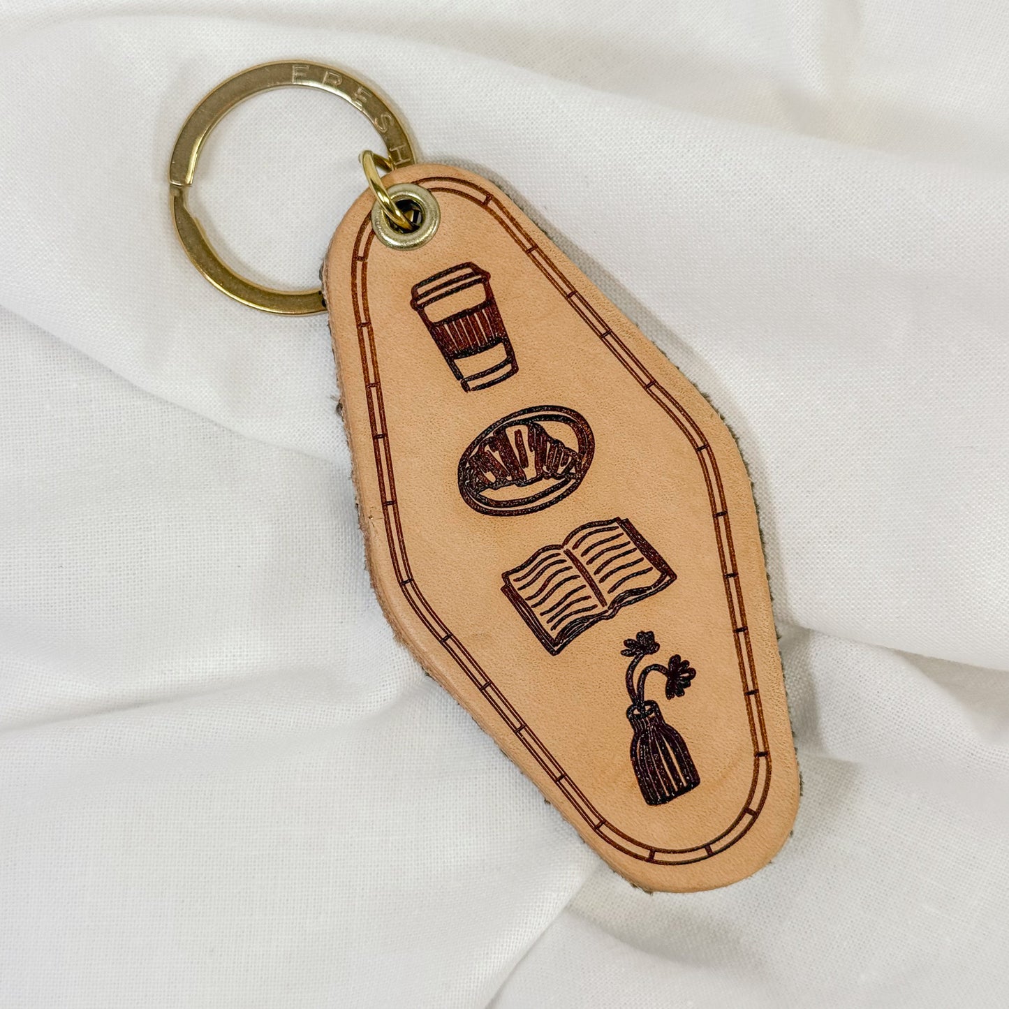 Morning Icons Keychain
