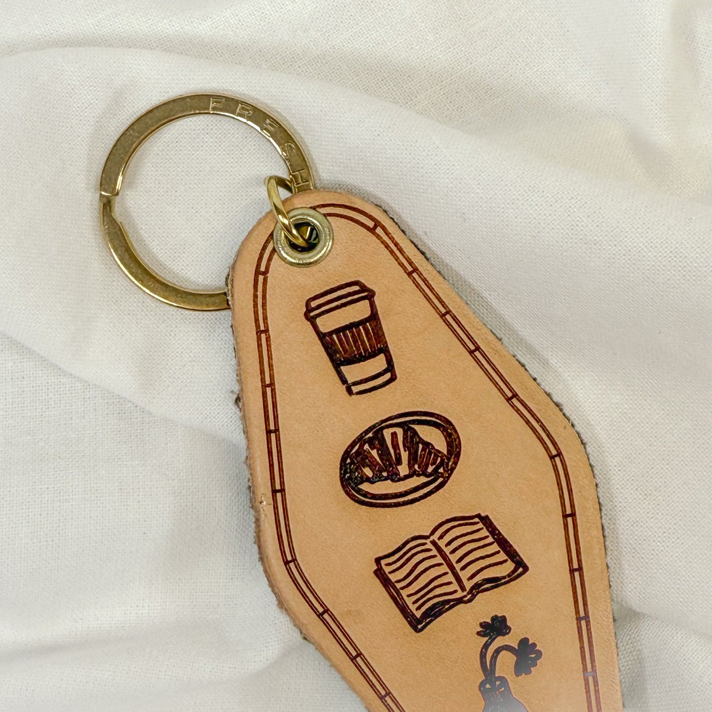 Morning Icons Keychain