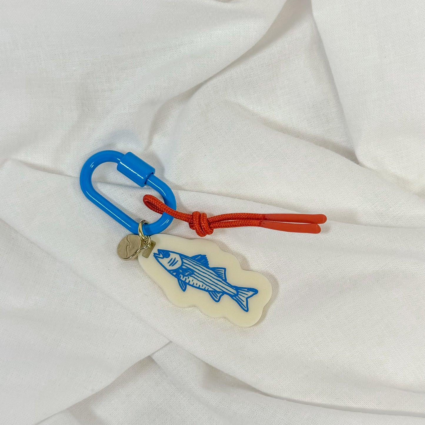 Acrylic Fish Bag Charm Keychain