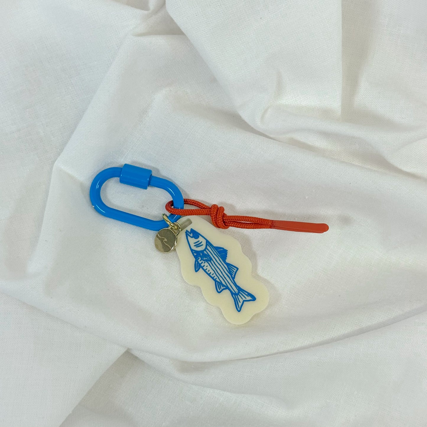 Acrylic Fish Bag Charm Keychain