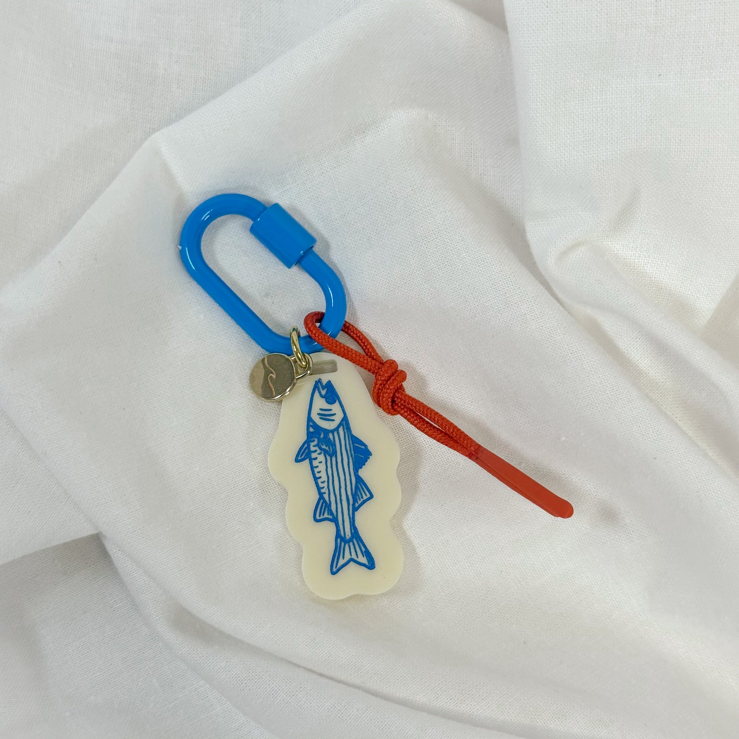 Acrylic Fish Bag Charm Keychain