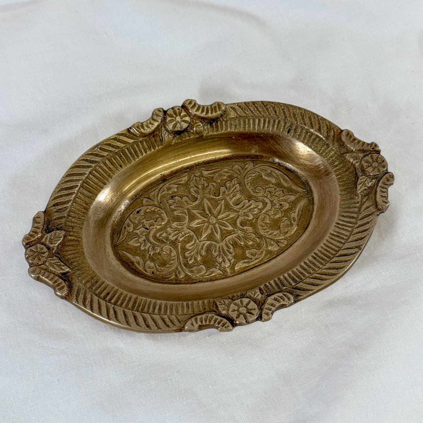 Ornate Brass Dish