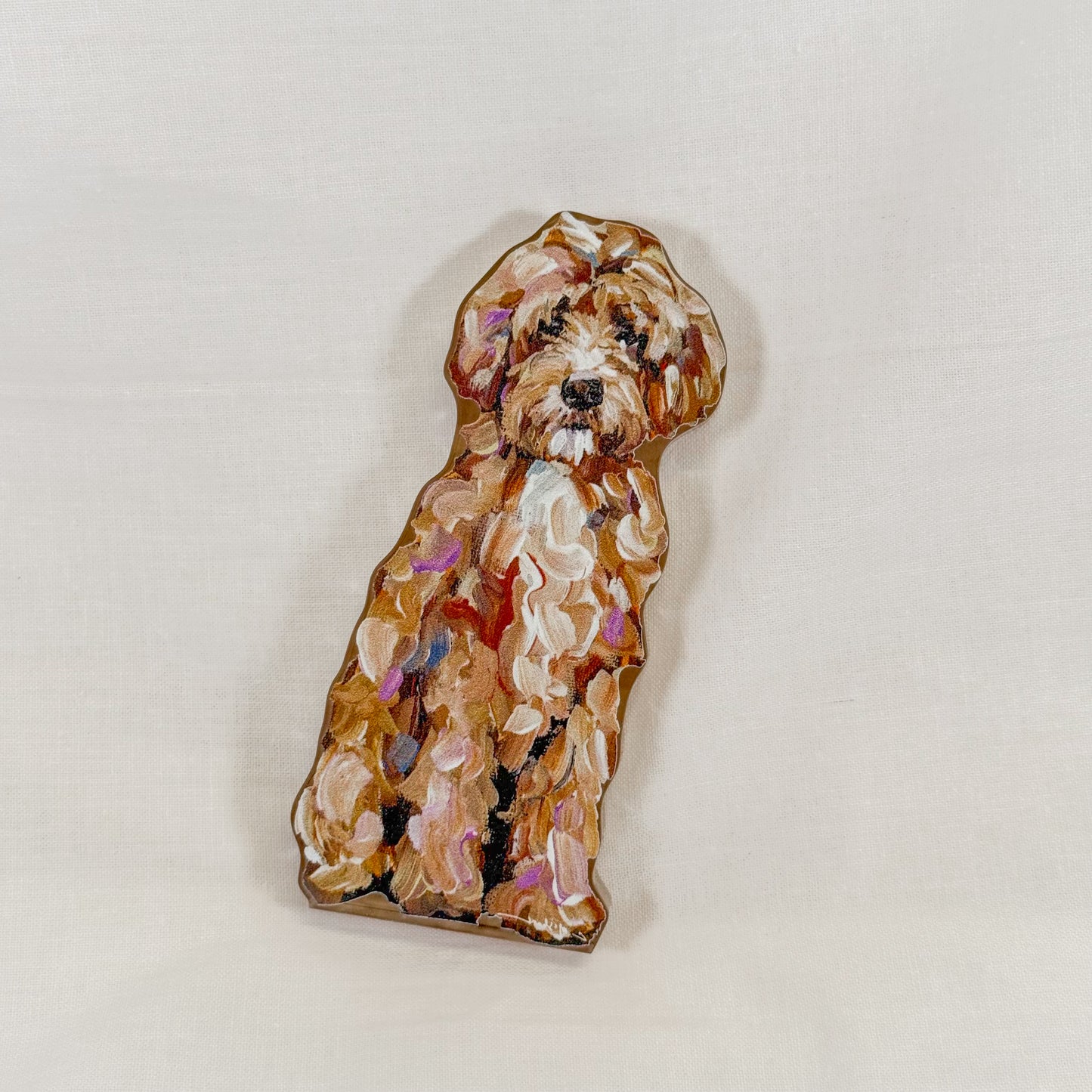 Acrylic Goldendoodle