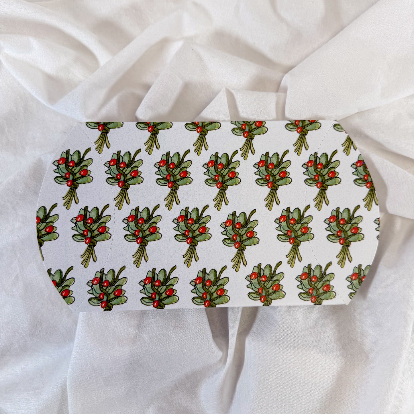 Vintage Christmas Paper Gift Box