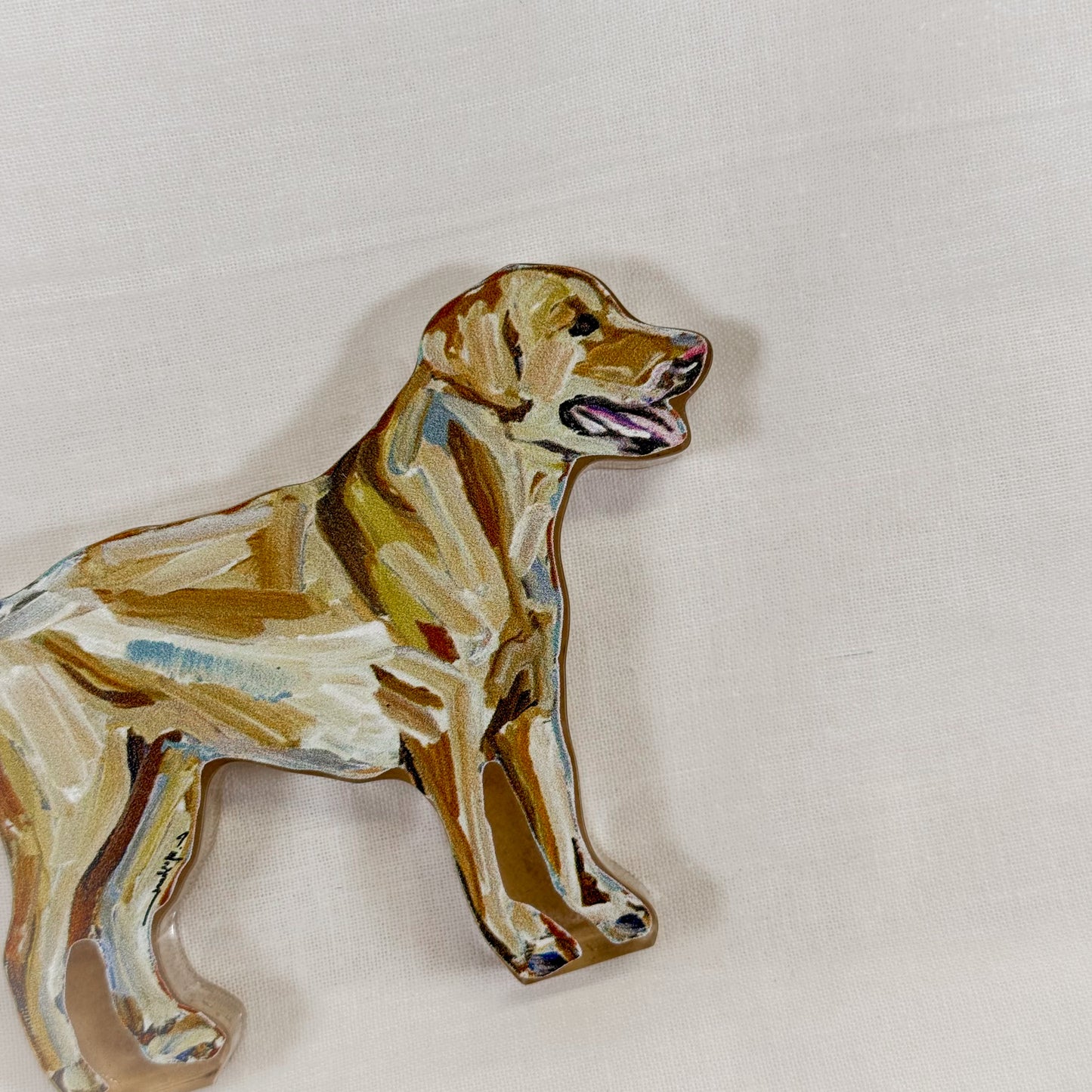 Acrylic Labrador