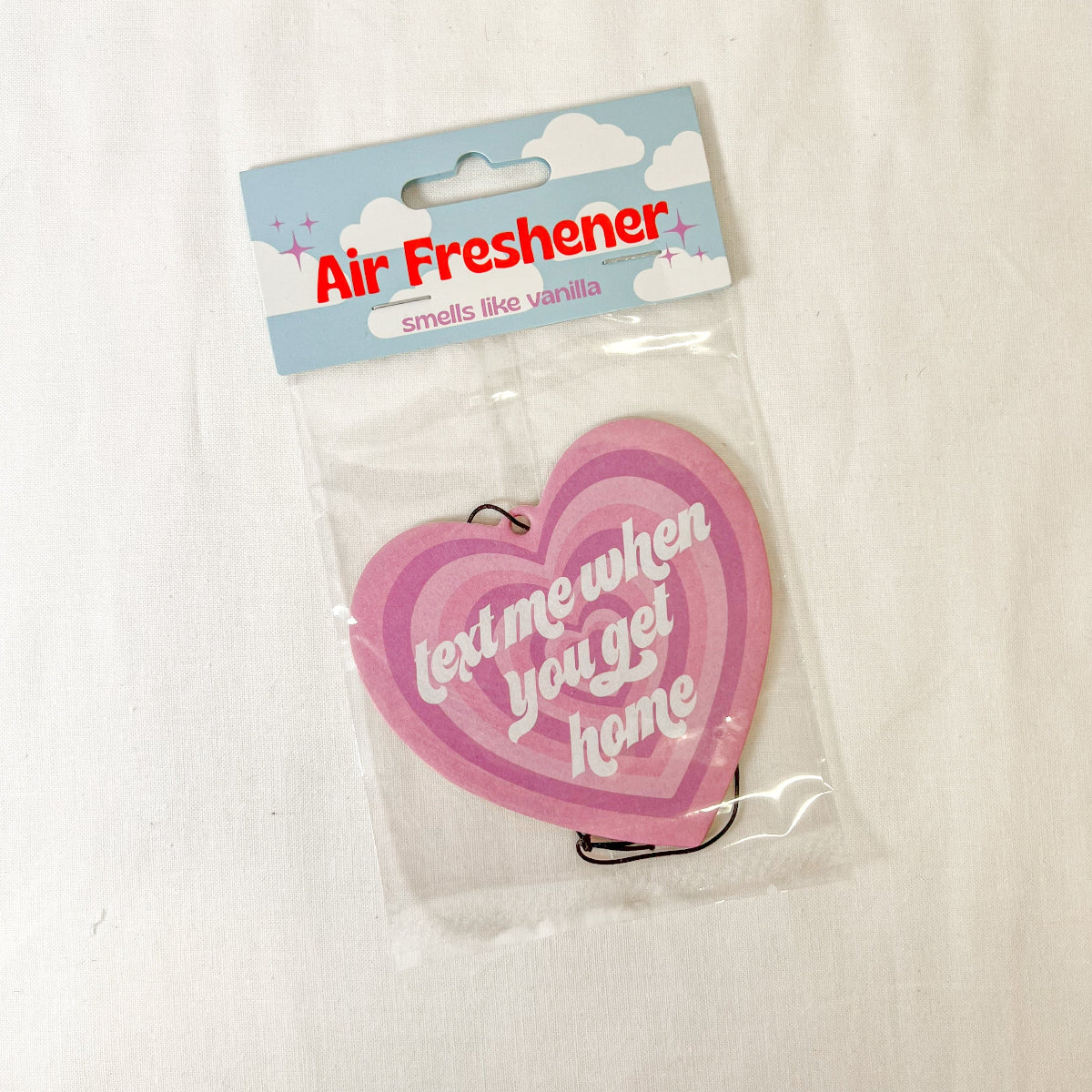 Text Me When You Get Home Car Air Freshener