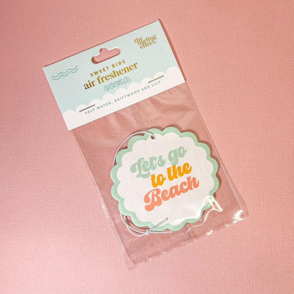 To The Beach Car Air Freshener